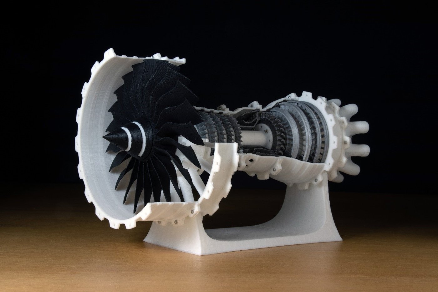 Maquette turbine imprimée